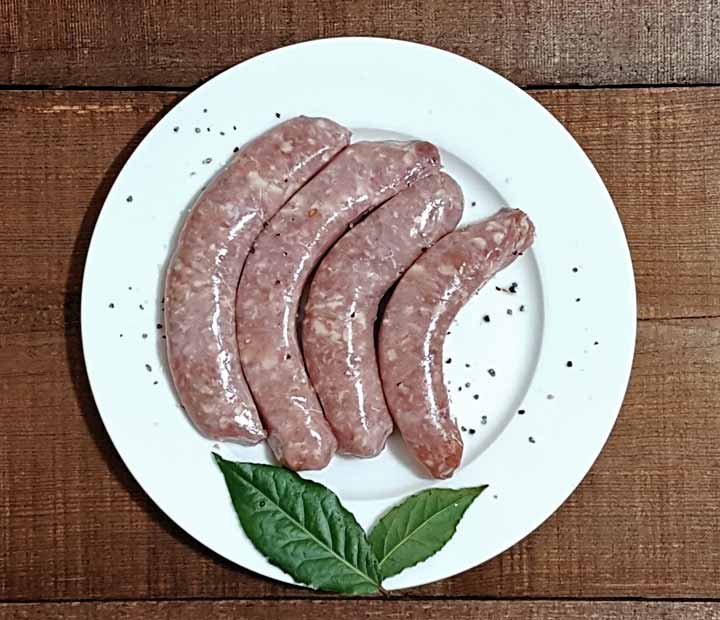 Pork Sausages – Honey Garlic - 6 x 5oz sausages