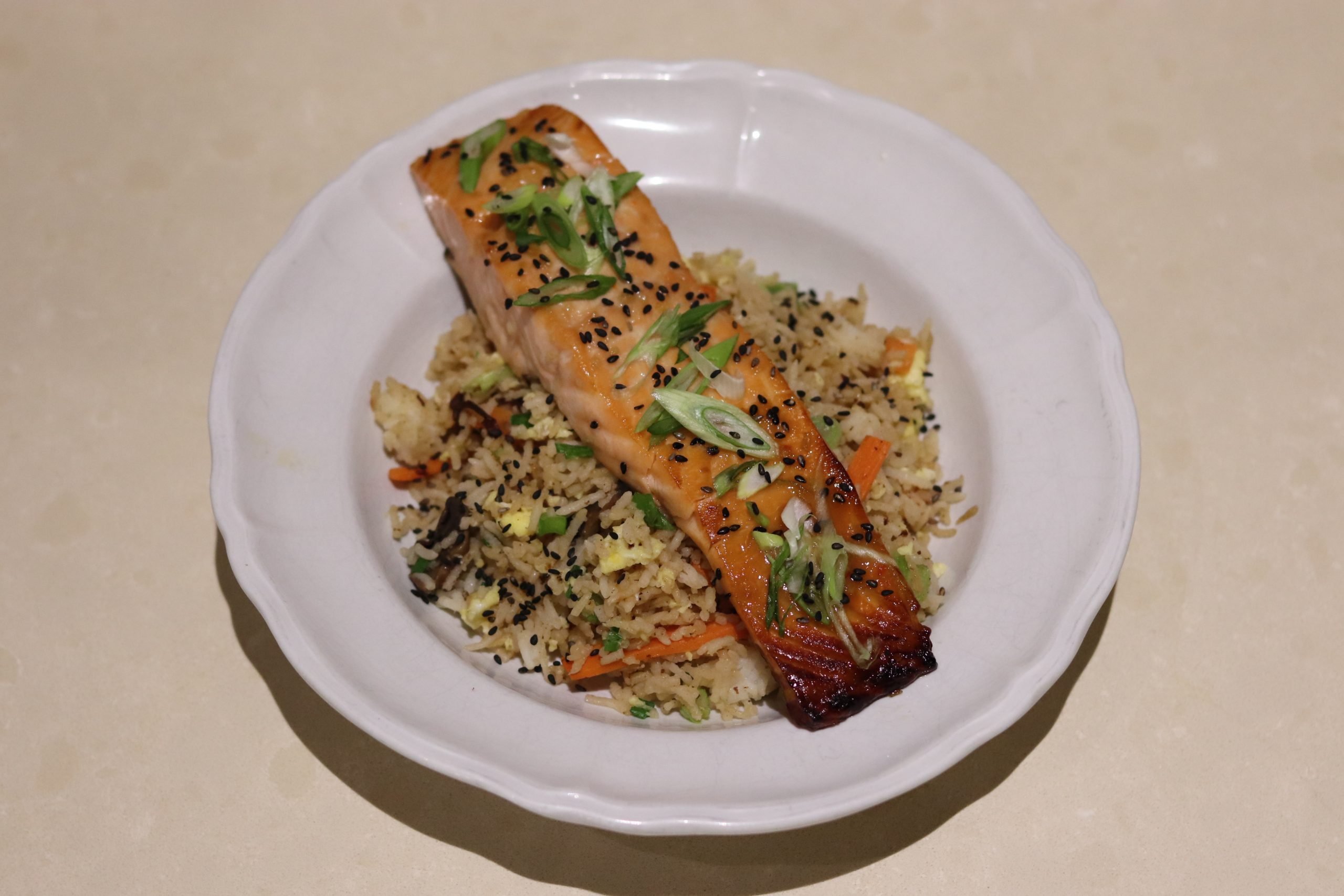 Sweet ‘N’ Heat Honey Teriyaki Wild Caught Salmon