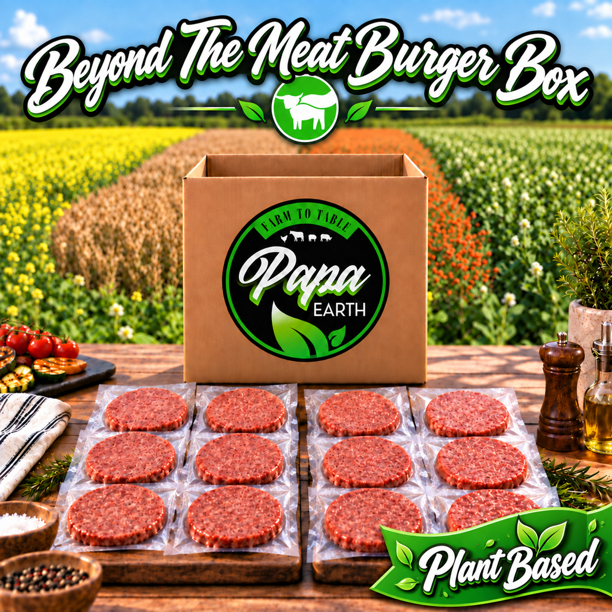 Beyond the Meat Burger Box
